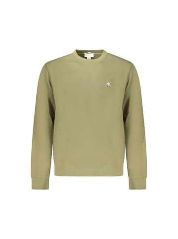 Grün Baumwolle Herren Sweatshirt