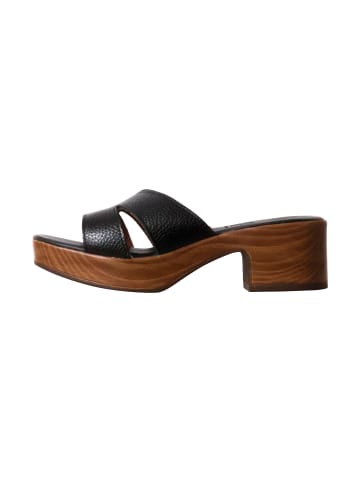 Oh! my Sandals Leder-Sandalen mit Absatz Schwarz