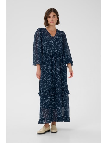 CULTURE Kleid CUalita A-shape in Dress Blues/White Dots