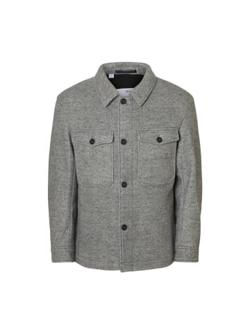 Selected Jacke in grey melange