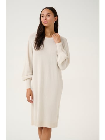 Kaffe Kleid KAregina Regular fit in SandDollar/Metalic Yarn