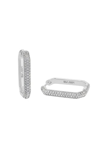 JOOP! Creolen Silber 925, rhodiniert in Silber