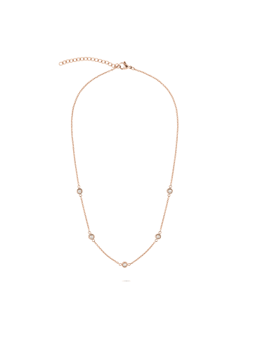 Tamaris Kette Shiny Stones in roségold