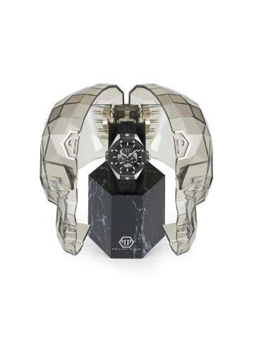 Philipp Plein Automatikuhr für Herren in schwarz