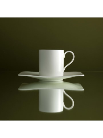 Villeroy & Boch 6er Set Kaffeeuntertassen Modern Grace 17 x 14 cm in weiß