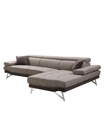 MCW Ecksofa H92, Rechts, braun