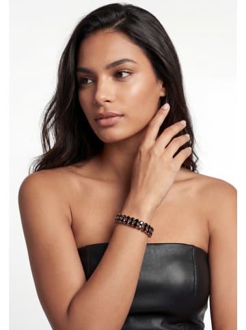 NAEMI Women Bracelet in Rose Gold Black