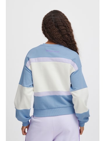 TheJoggConcept. Rundhalspullover JCSAKI BLOCK SWEATSHIRT- 22800442 cooler Sweatpullover mit Colorblock in Blau