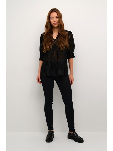 CULTURE Langarm-Bluse CUolu Relaxed fit in Black