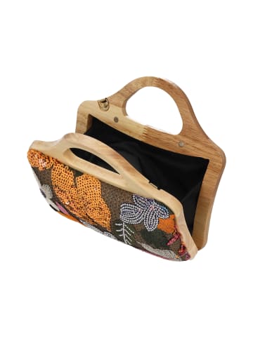 usha FESTIVAL Women Handbag in Brown Multicolor