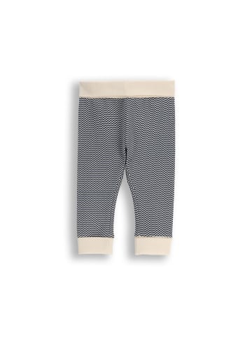 Coccodrillo Baumwoll-Leggings mit langem Bein in ecru