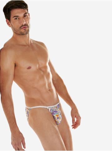 HOM Tanga Funky Styles in white print