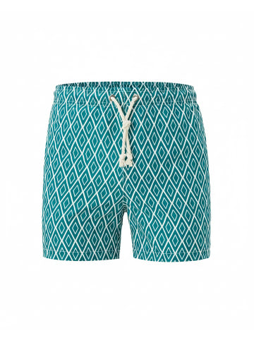 Gassa d’Amante Badeshorts Praiano in Grün-weiss