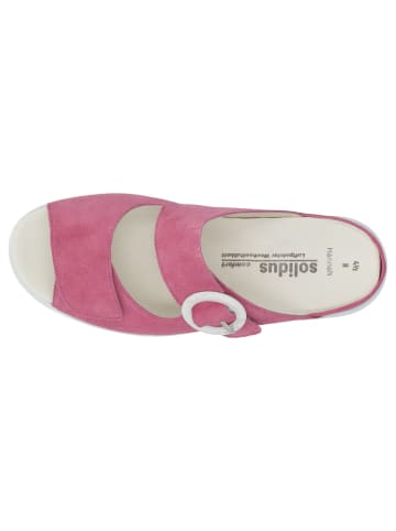 Solidus Riemchen Sandalen für Damen in Rosa