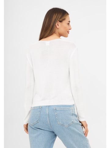 TOOCHE Cardigan "Pure Chic" in Weiß