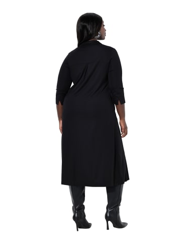 Ulla Popken Midikleid in schwarz