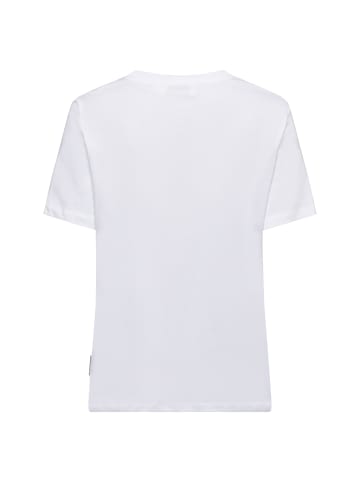 armedangels T-Shirt Lualaa Flower in weiß