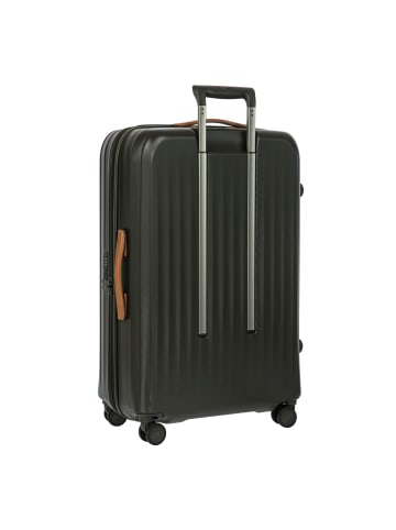 BRIC`s Taormina 4 Rollen Trolley 75 cm mit Dehnfalte in olive
