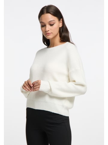 RISA Strick Pullover in Weiss