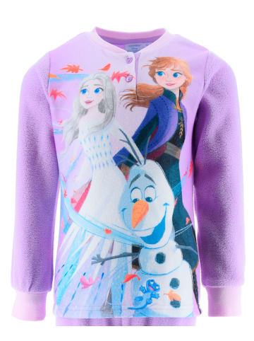 Disney Frozen Schlafanzug Disney Frozen Elsa & Anna in Lila