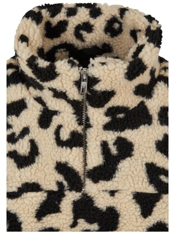 Urban Classics Urban Classics Damen Ladies Short AOP Sherpa Troyer in sandleo