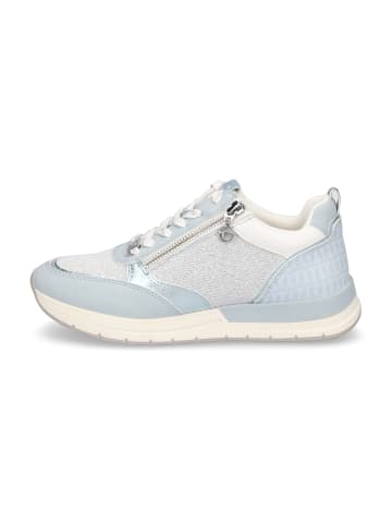 Tamaris Sneaker in Hellblau Glitzer