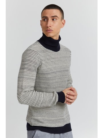 CASUAL FRIDAY Rollkragenpullover Karl structured roll neck knit 20504530 in Weiß