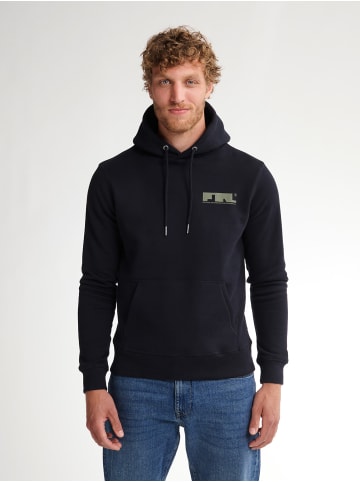 Petrol Industries Sportlicher Hoodie mit Logo Traverse in Schwarz