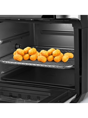 MAXXMEE XXXL Heißluft Fritteuse Airfryer Backofen fettfrei Drehgrill 12L