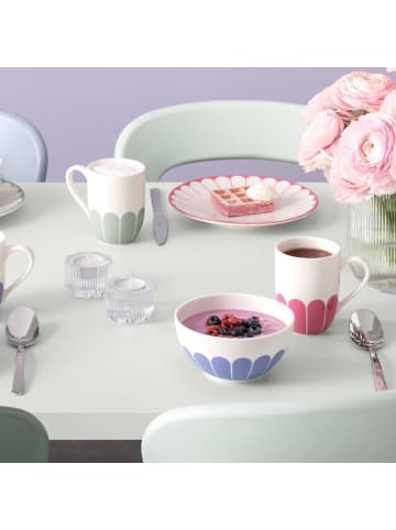 Villeroy & Boch Henkelbecher Fleur Couleur in Cassis 290 ml
