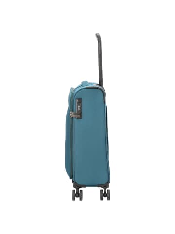 Stratic Fresh - 4-Rollen-Trolley 55 cm S (anthracite) in petrol