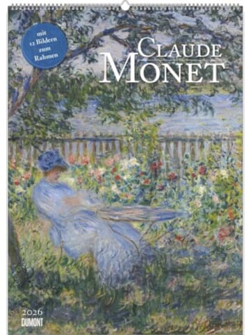 DuMont Kalenderverlag Kalender - DUMONT - Claude Monet 2026 - Kunst-Poster-Kalender 50 x 70 cm, Wandk