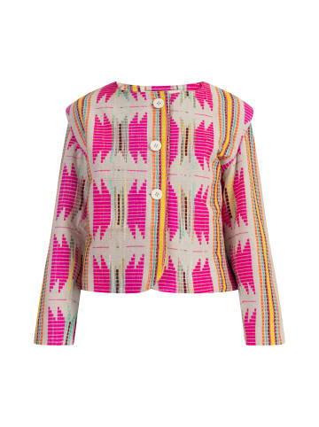 IZIA Jacke in Pinkes Inka Muster