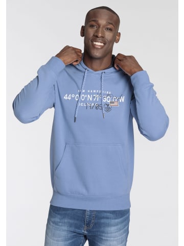Delmao Kapuzensweatshirt in blau