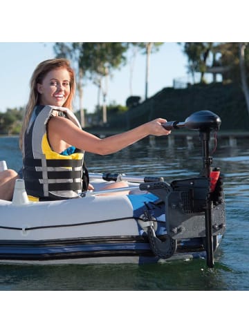 Intex Schlauchboot Seahawk 4 inkl. Motor + Befestigung in grün