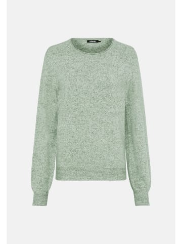 Olsen Strickpullover in Moss Green Melange