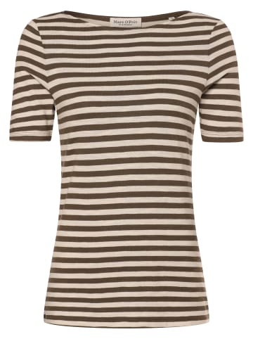 Marc O'Polo T-Shirt in taupe ecru