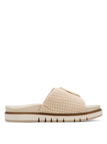 Tamaris Plateau Pantoletten in Beige