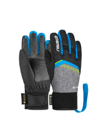 Reusch Fingerhandschuhe Bolt SC GORE-TEX Junior in 7687 blck/blck mel/brill blue