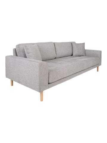 ebuy24 Sofa Lido Hellgrau 210 x 93 cm