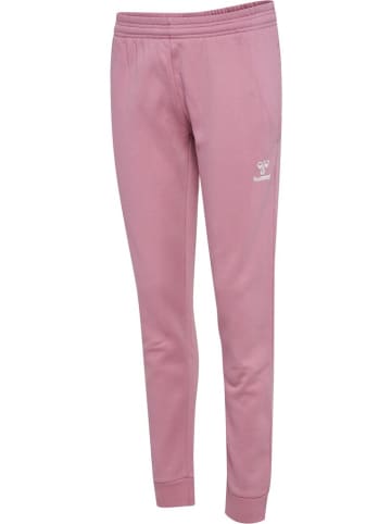 Hummel Sporthose "Hmlmover Cotton Cuff Pants Woman" in Lila