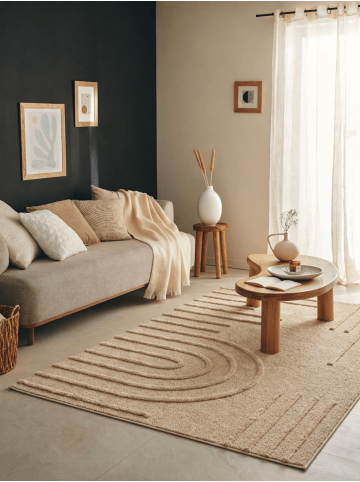 NAZARRUGS Teppich Harmonie in Beige
