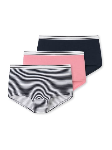 Schiesser Panties 3er-Pack Basic Kids in grau/rosa