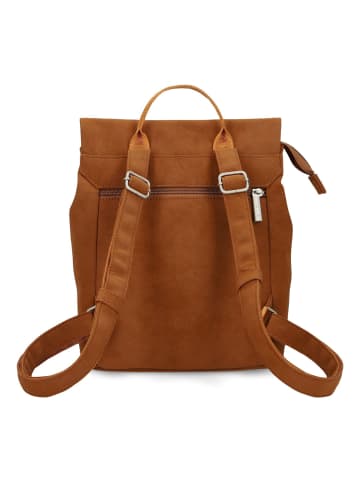 Zwei Mademoiselle.M City Rucksack 29 cm nubuk cognac