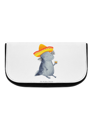 Mr. & Mrs. Panda kosmetiktäschchen Axolotl Tequila ohne Spruch in Weiß