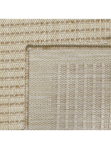 KADIMA DESIGN Teppich Outdoor Waschbar Einfarbig DAFNE Strapazierfähig OEKO-TEX in Beige