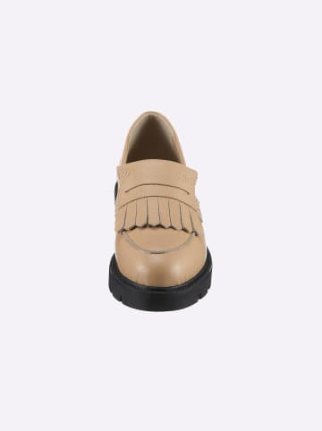 Heine Slipper in camel