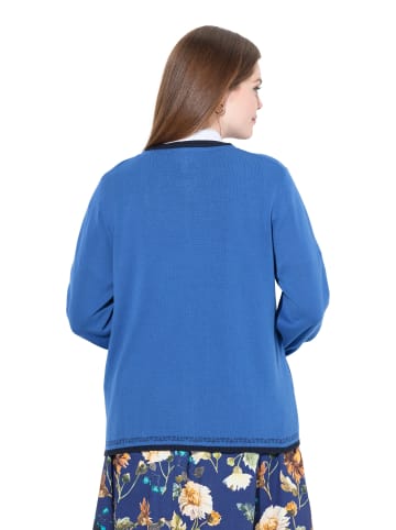 Ulla Popken Strickjacke in kornblumenblau