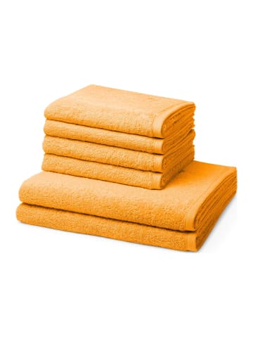 Ross 4 X Handtuch 2 X Duschtuch im Set Vita in Pfirsich