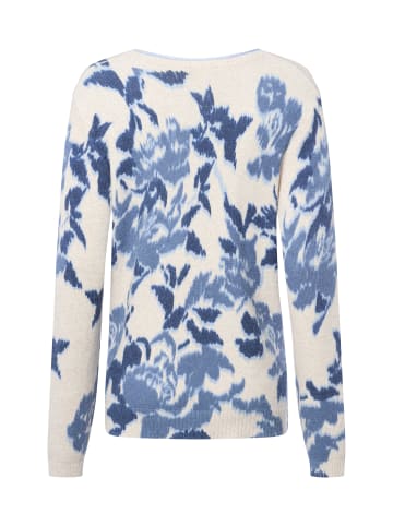 Olsen Strickpullover Henny in blau sand - 0001